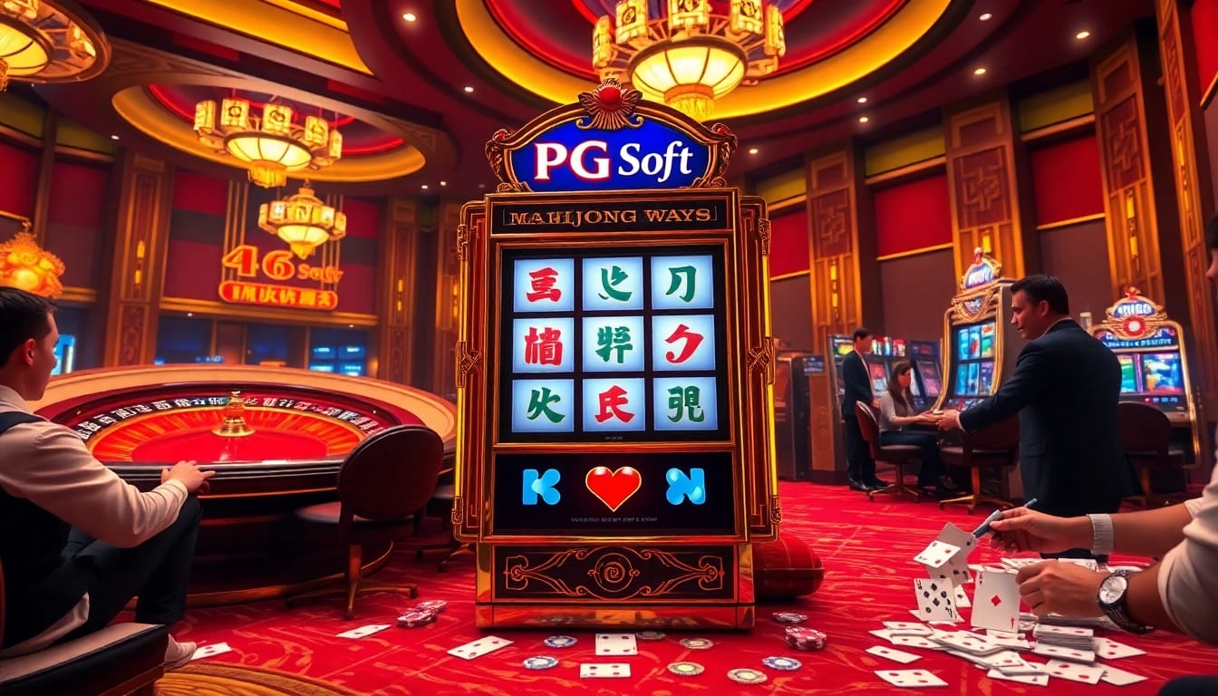 Experience the thrill of demo pg soft Mahjong Ways with luxurious casino visuals and excitement.