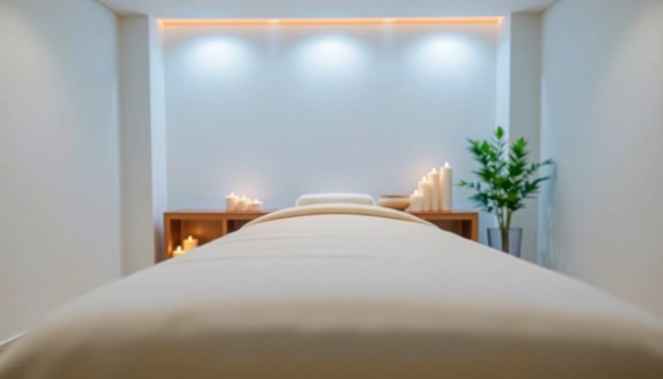 Relaxing atmosphere showcasing a professional 동탄출장마사지 setting with calming elements.