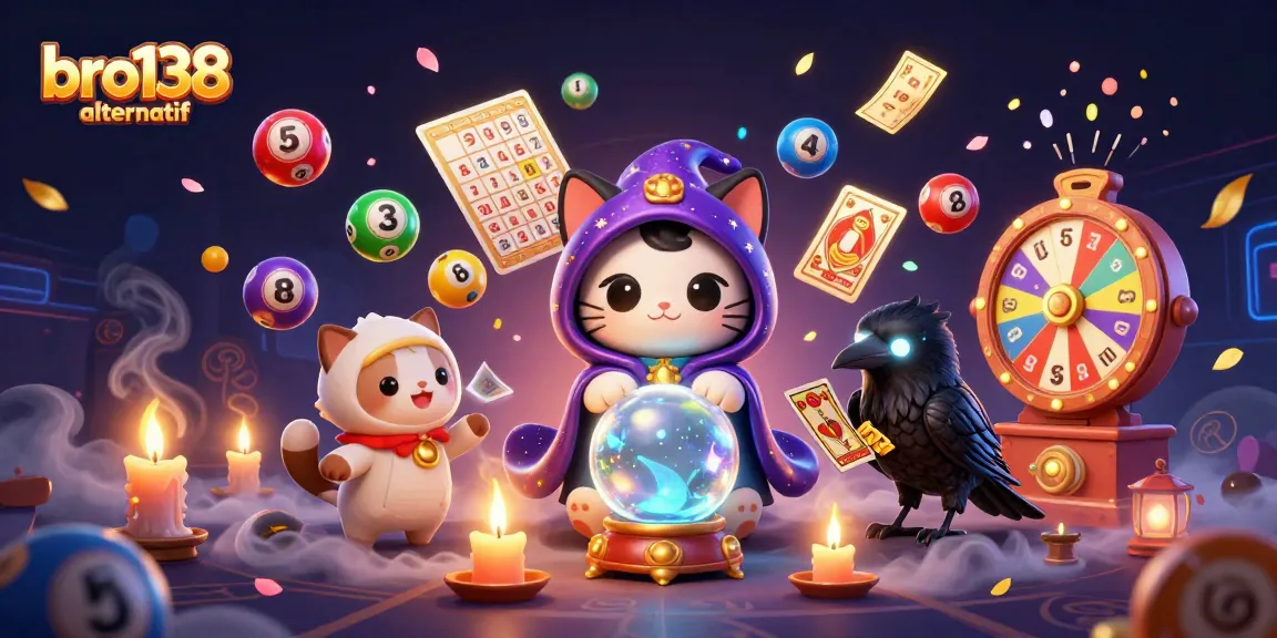 Casino bro138 alternatif dengan ketegangan lotere, kombinasi elemen menarik dan karakter magis.