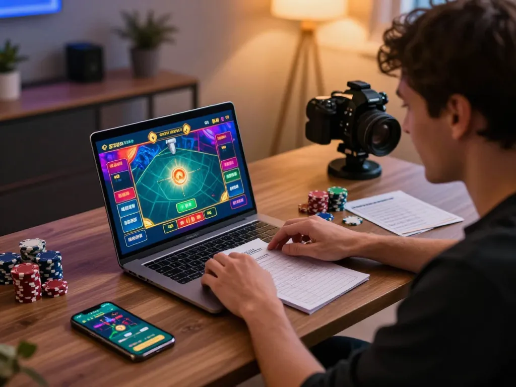 Sesi poker online yang menarik menampilkan permainan strategis defineyouniversity dalam pengaturan rumah yang nyaman.