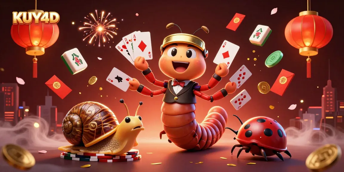 Mengelola data togel dengan KUY4D dalam ilustrasi permainan yang menarik dan menyenangkan.