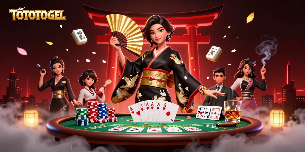Engage with TOTOTOGEL and experience immersive gambling excitement with an elegant scene.