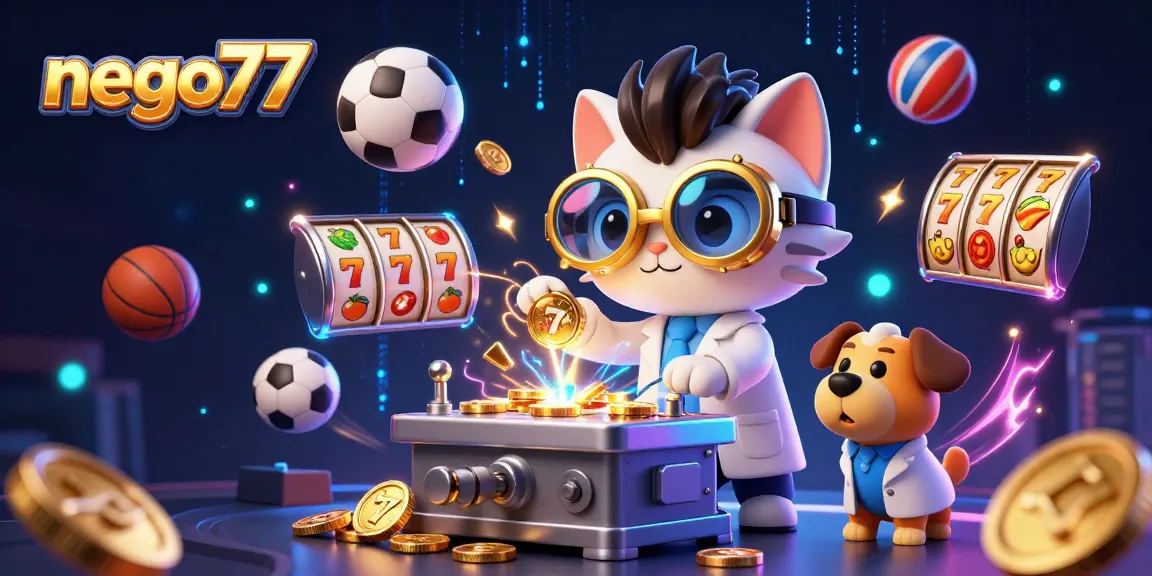 Experience thrilling gameplay at nego77 with vivid casino elements and captivating characters.