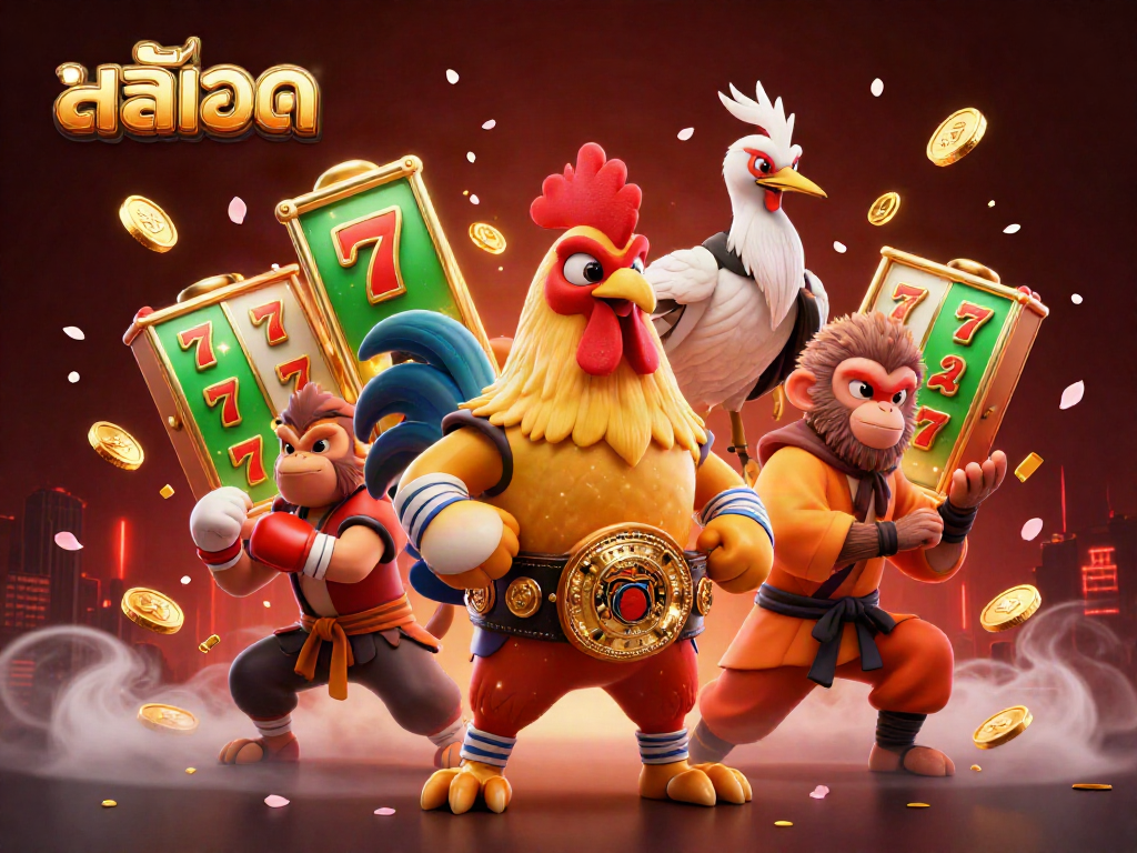 เกมสล็อตที่มีสล็อตและโชคดี 7 อยู่ในกลุ่มตัวละครต่าง ๆ