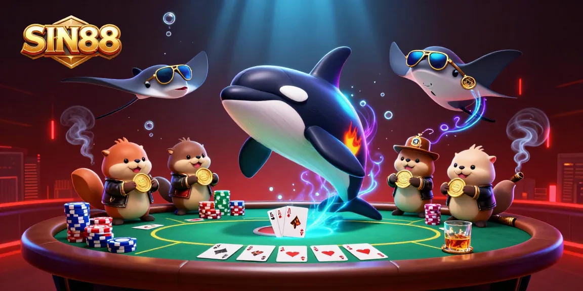 SIN88 lets you win big while engaging in exhilarating poker action with colorful characters.