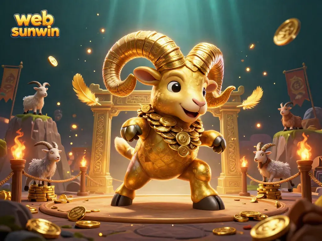 Experience thrilling victories at web sunwin with dynamic 3D casino elements and vibrant gold accents.