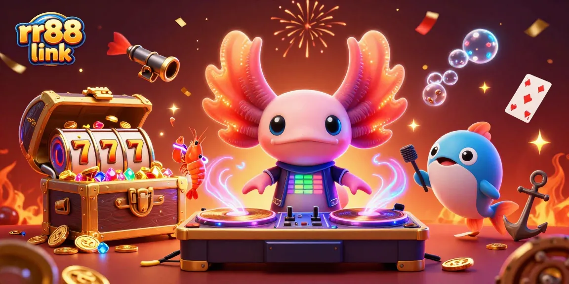 Excite players with the rr88 link for dynamic gameplay within a vibrant casino scene.