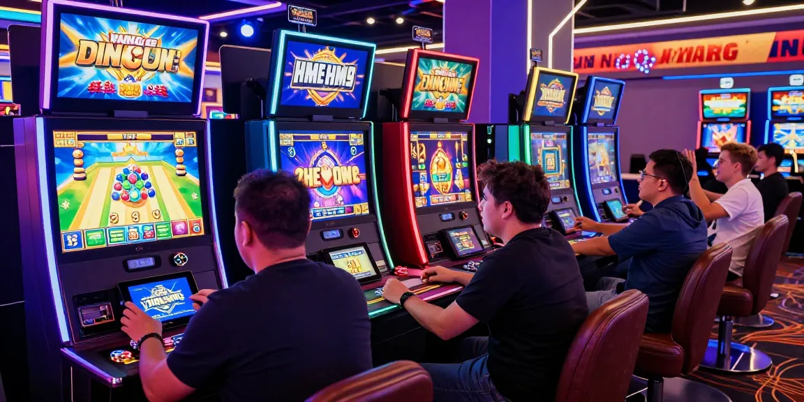Players enjoying engaging games at credit card casinos captured in vibrant atmosphere showcasing https://being-there.org.uk gaming excitement.