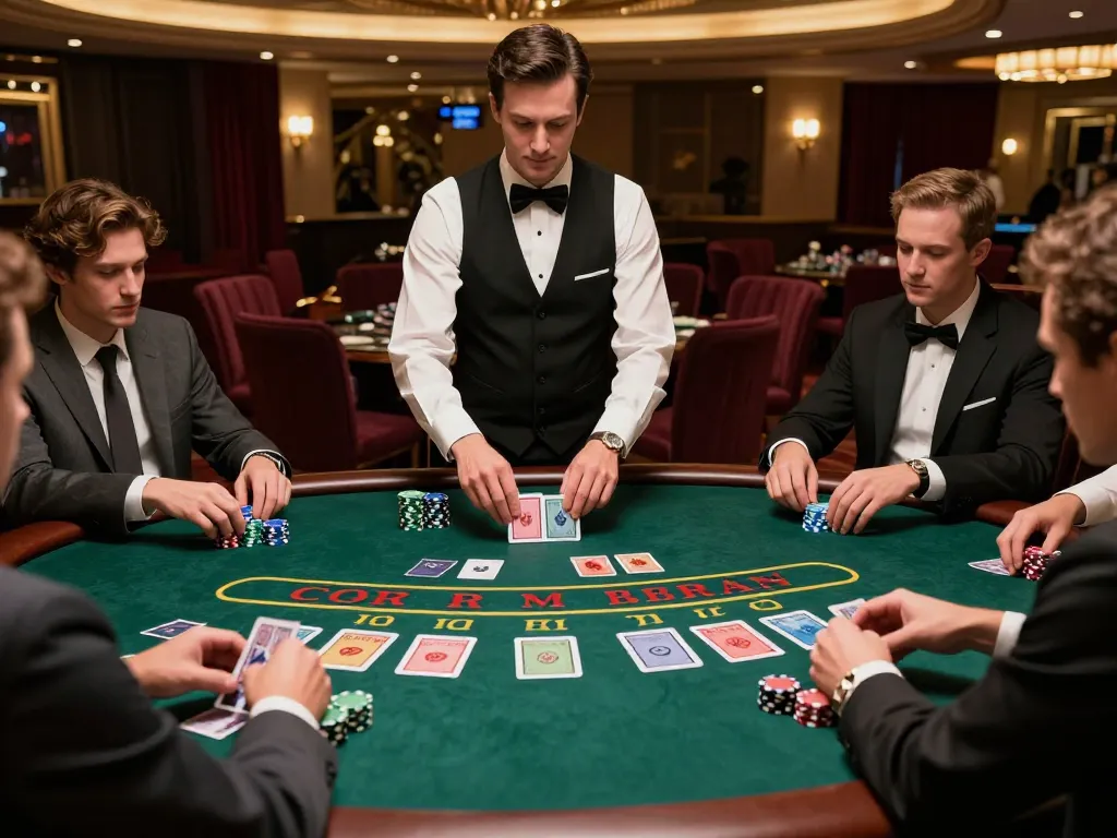 Engaging players at the g28 blackjack table showcasing strategic gameplay in a luxury casino.