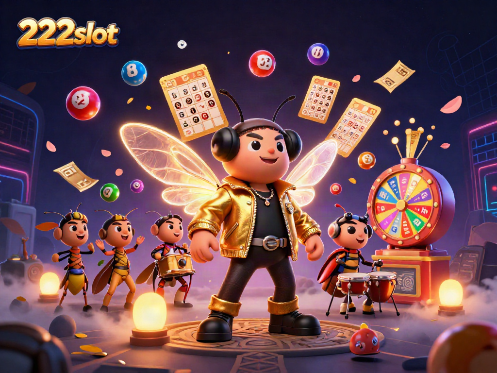 Permainan seru 222slot dengan cicada rockstar dan elemen lotere yang memukau.