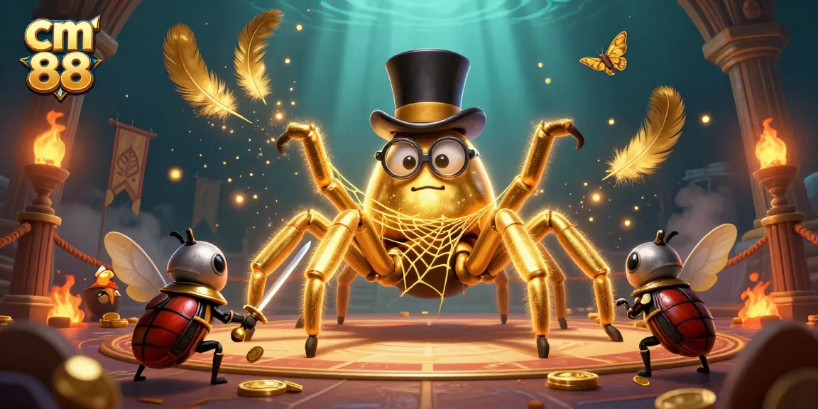 Experience thrilling gameplay at cm 88 with a vibrant illustration of epic casino characters.