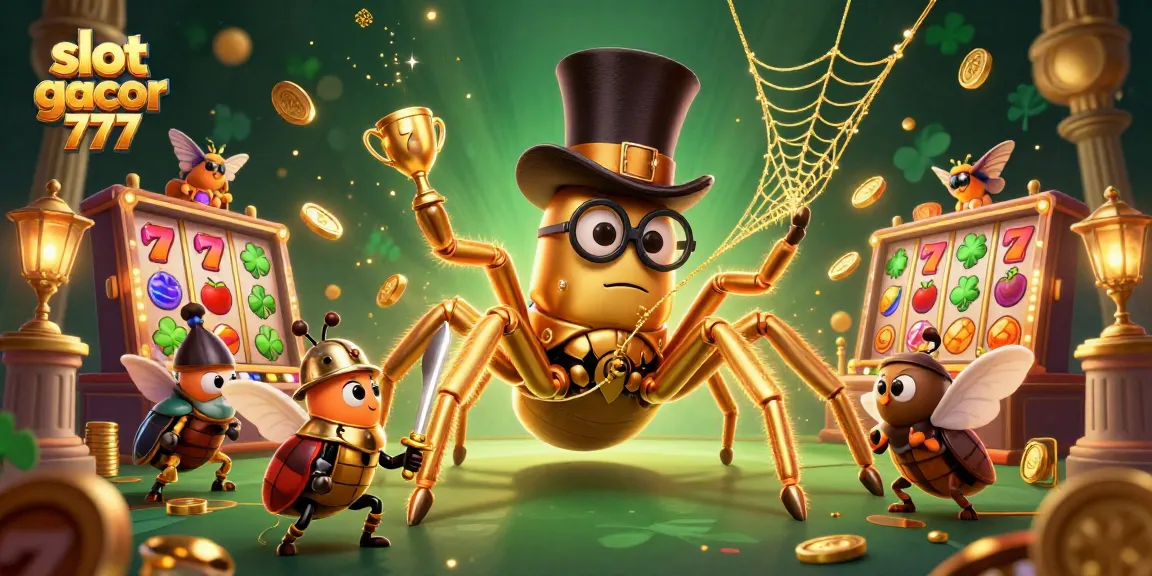 Experience the thrill of slot gacor 777 with vibrant 3D characters and dynamic casino elements.