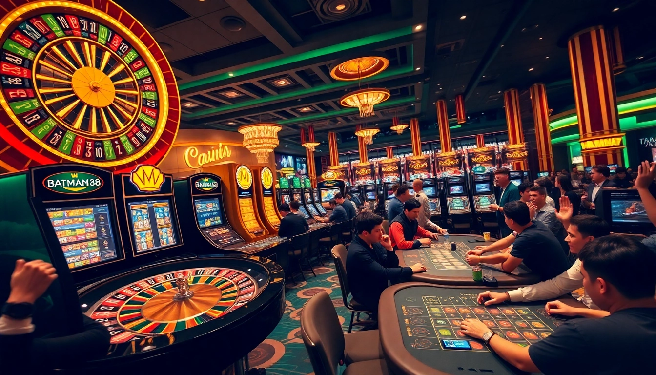 Experience the thrill of winning at batman138 with exciting casino games and vibrant atmosphere.