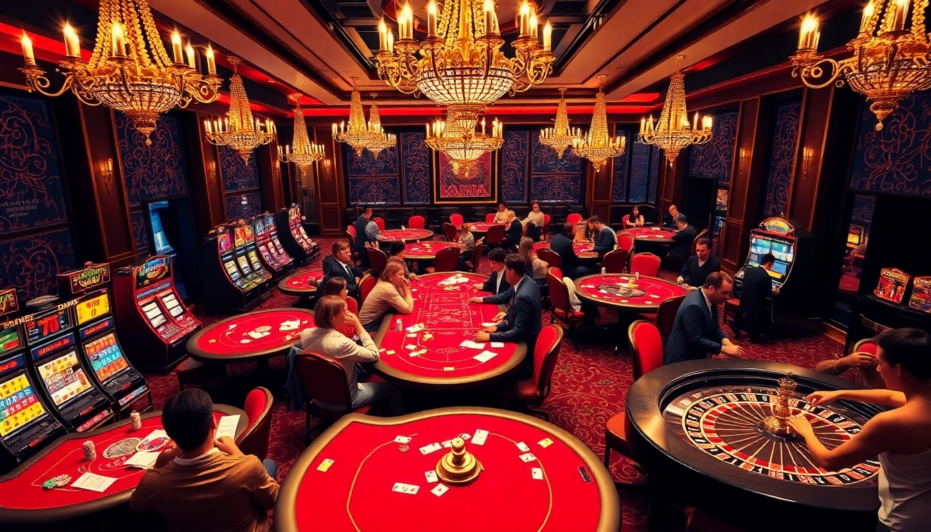 Experience the luxury of Bem88 with high-stakes poker tables and vibrant casino games.