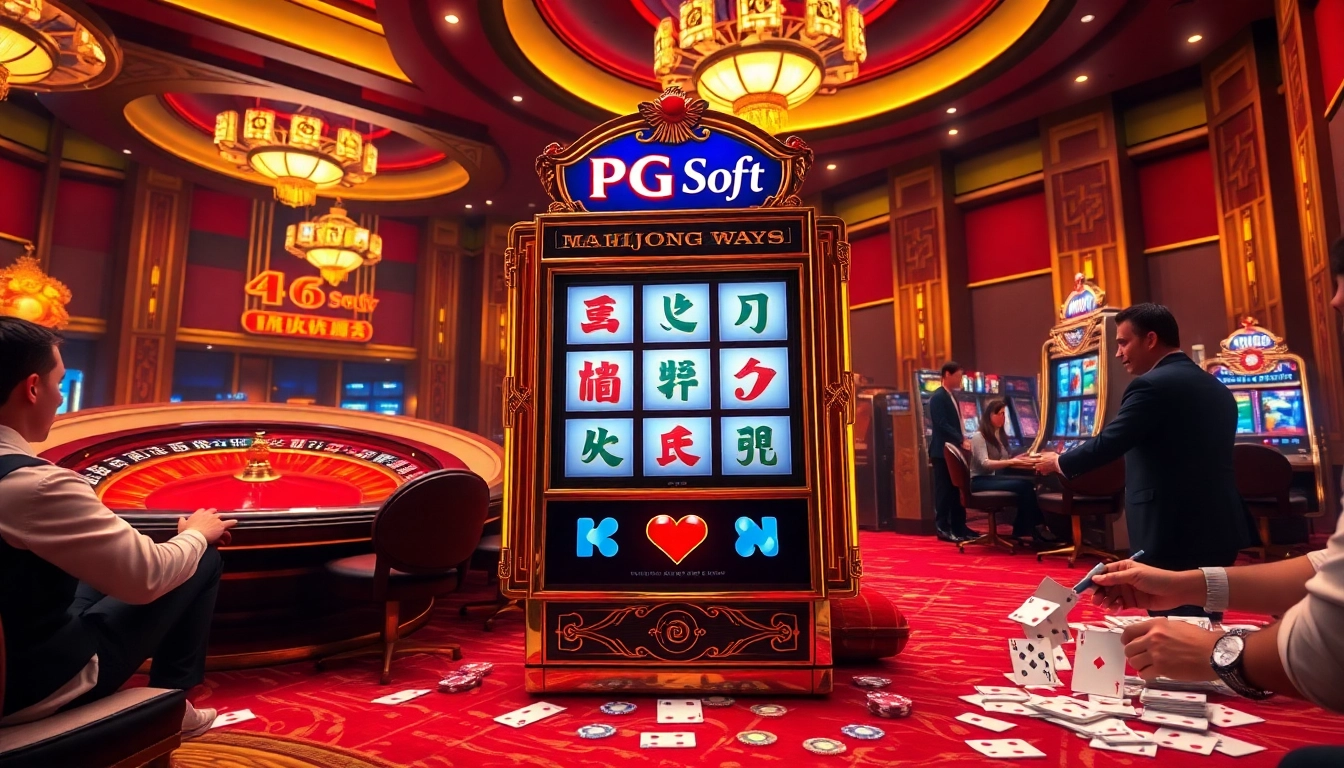 Experience the thrill of demo pg soft Mahjong Ways with luxurious casino visuals and excitement.