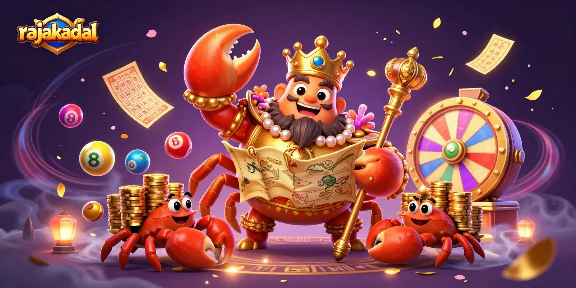 Permainan menarik di rajakadal dengan karakter kepiting emas dan elemen lotere yang dinamis untuk hiburan kasino