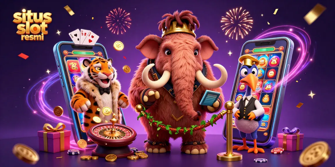 Win big with situs slot resmi and experience thrilling games in a vibrant casino scene