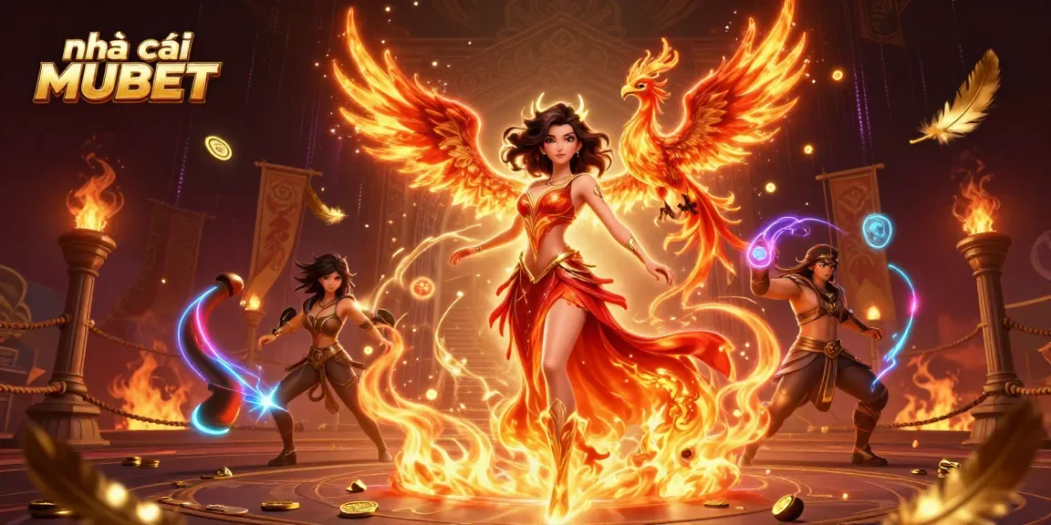 Experience the excitement at nhà cái MUBET with stunning digital artwork capturing vibrant energy and casino magic.