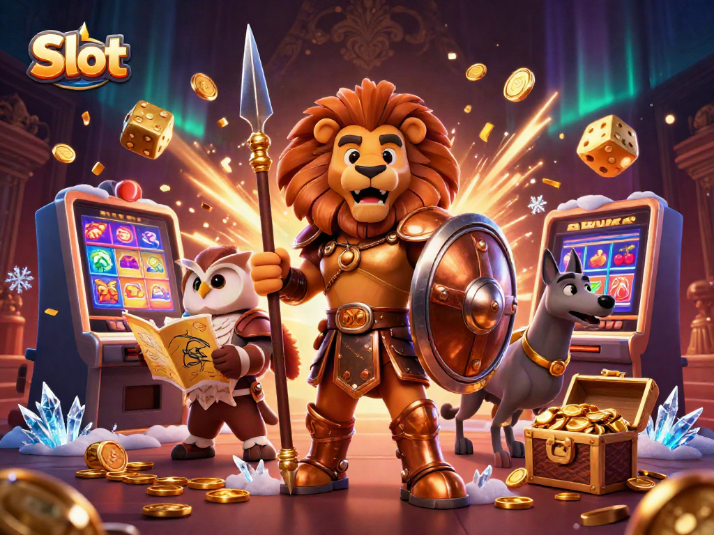 Slot yang berlimpah dengan simbol dan jackpot terbaru, menarik perhatian pemain judi.
