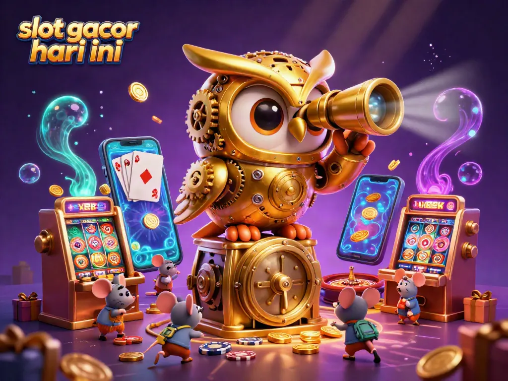 Win big with slot gacor hari ini featuring mesmerizing 3D casino characters and elements.