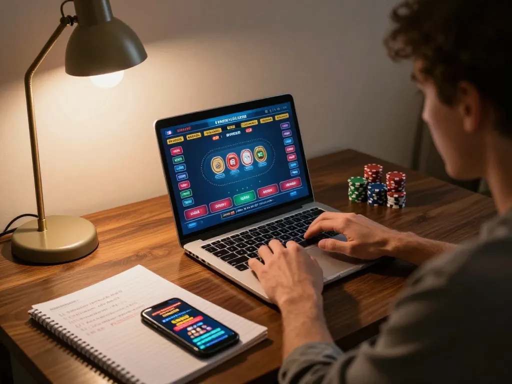 Engaging in a live dealer game on lc88 bio platform with thoughtful betting strategies.