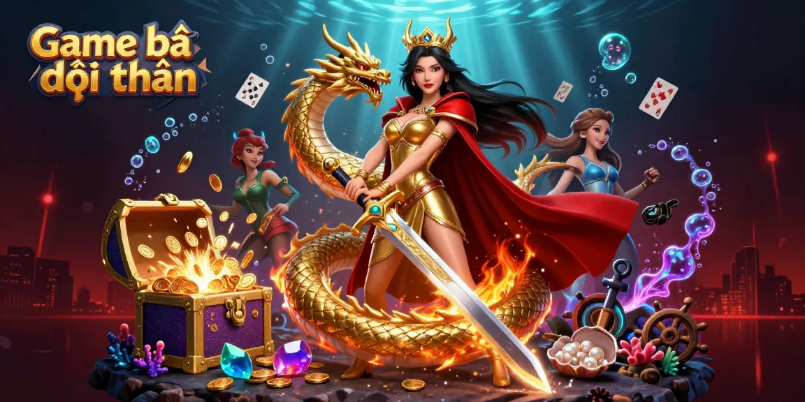 Experience Game bài đổi thưởng with vibrant characters and dynamic casino elements showcasing thrilling gameplay.
