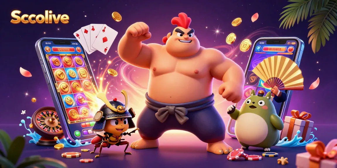 Socolive showcases an epic 3D gambling showdown featuring vibrant characters and rich casino elements.