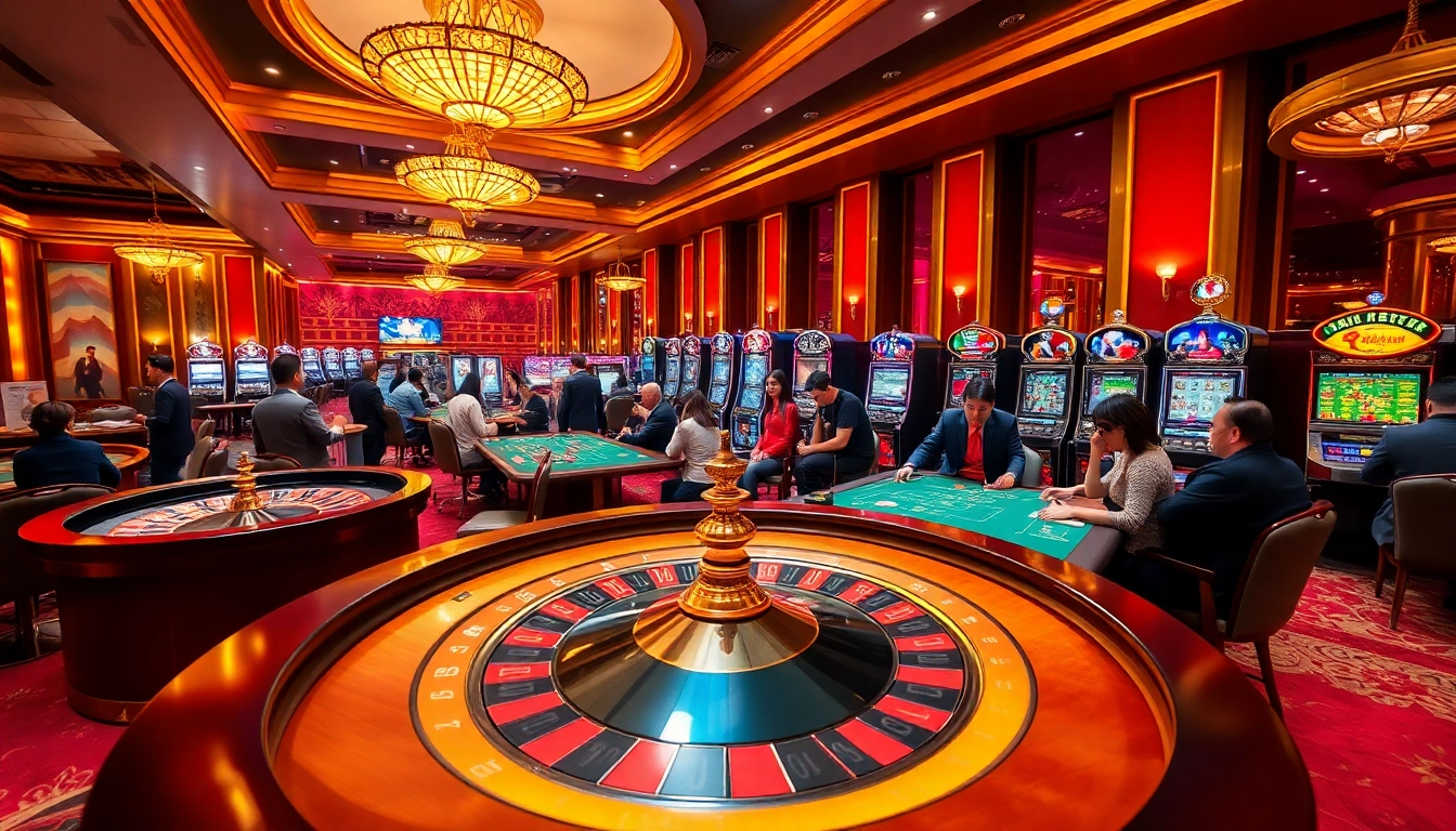 Experience thrilling gambling action at NHÀ CÁI BEM88 with vibrant casino visuals and engaging gameplay.