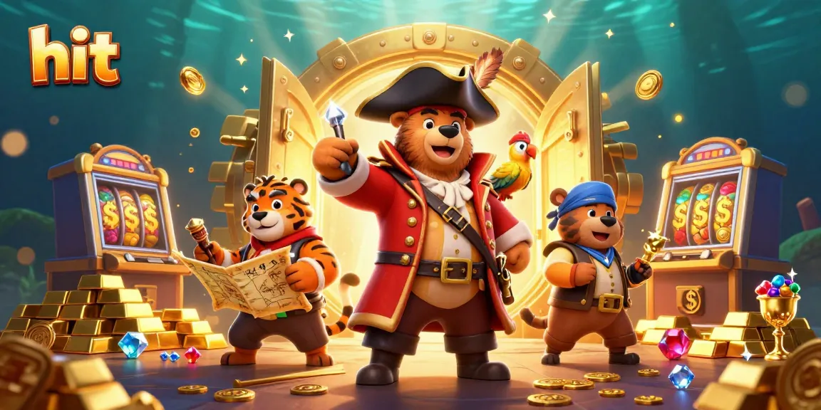 Hit players enjoy winning at a colorful slot game with vibrant characters and sparkling treasures.