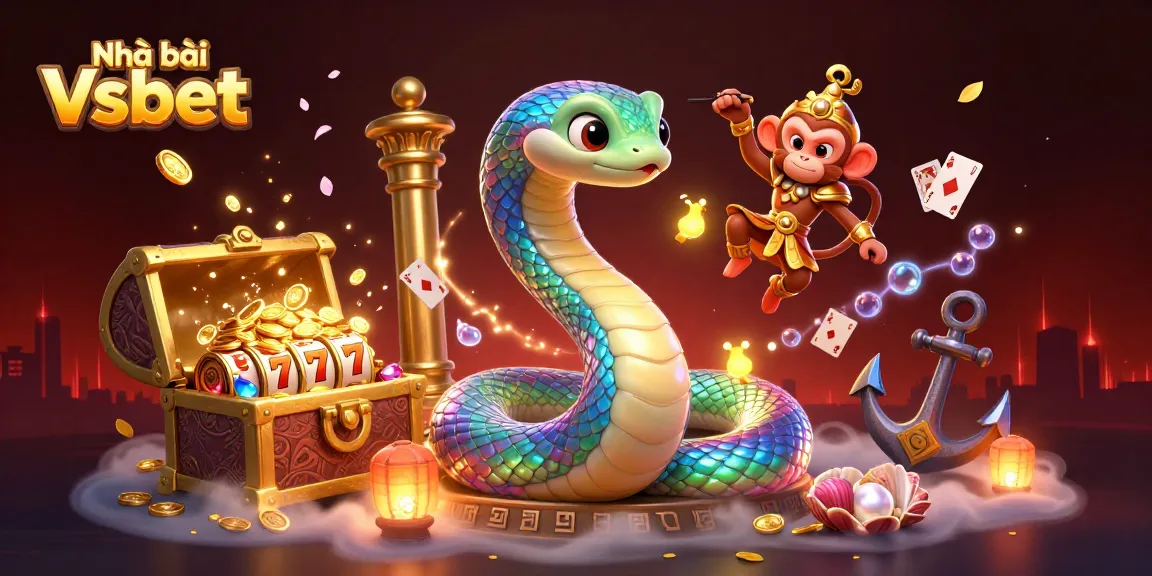 Engage with Nhà cái Vsbet's vibrant scene showcasing action and excitement in the casino atmosphere.