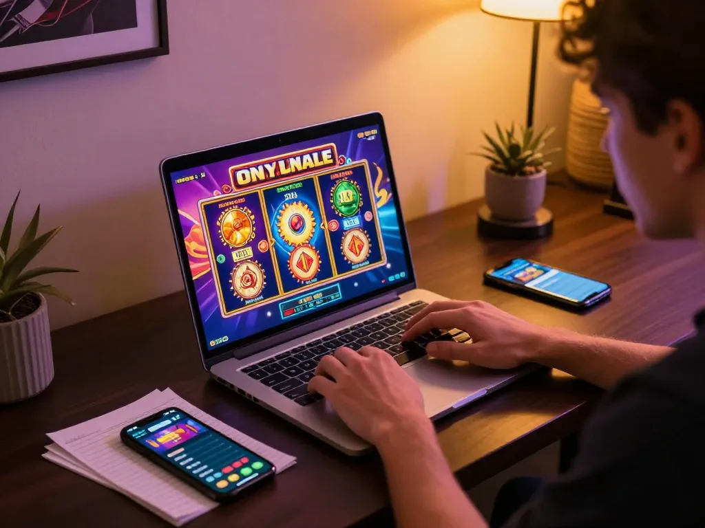 NAGA2000 player enjoying online slots while managing bankroll effectively