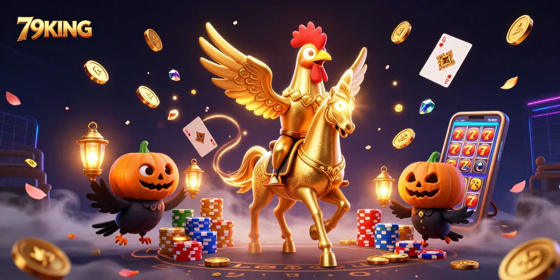 Experience thrilling gameplay with 79KING in a vibrant midnight casino filled with excitement.