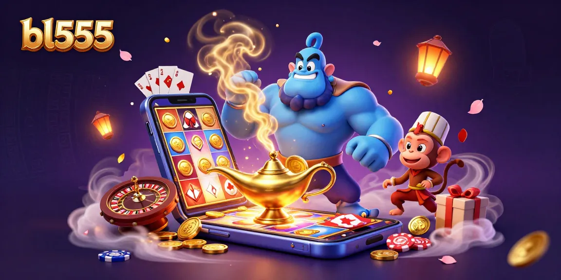 Experience thrilling gaming at bl555 with vibrant casino elements and dynamic characters.