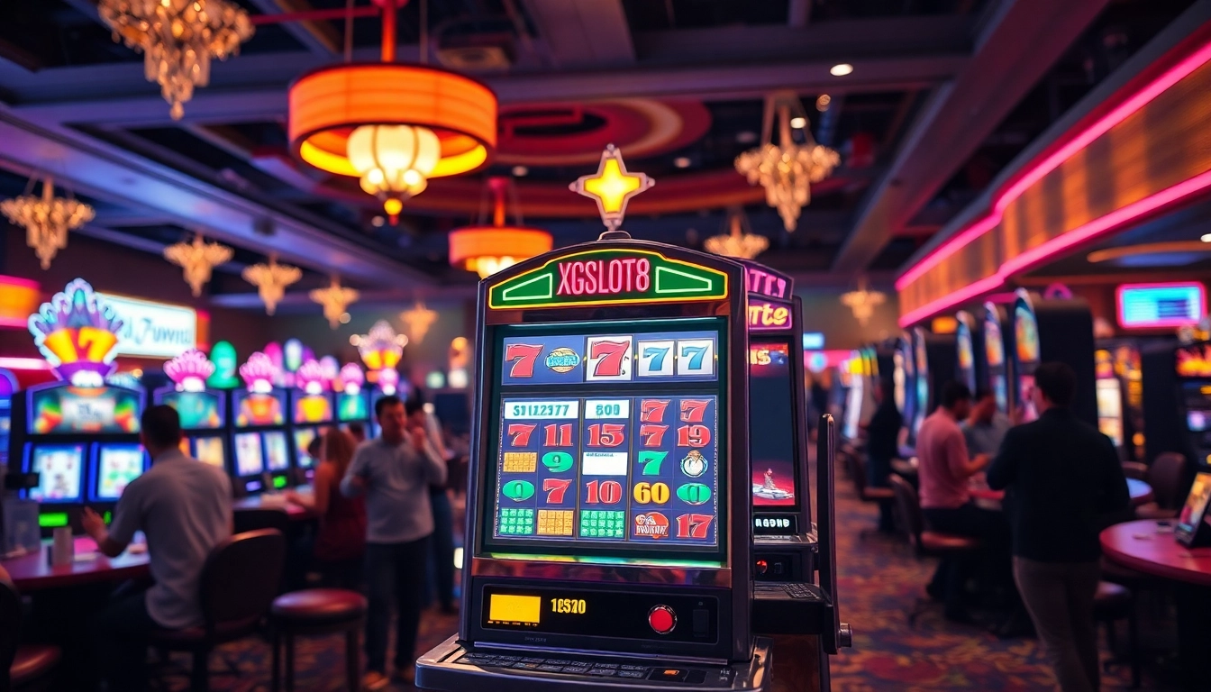 Menangkan hadiah besar dengan xgslot88 dalam suasana kasino yang meriah.
