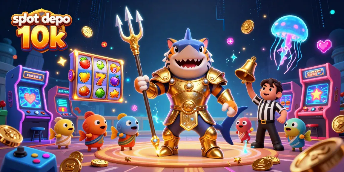 Engage with vibrant slot depo 10k scenes featuring colorful 3D characters and gaming elements packed with energy.