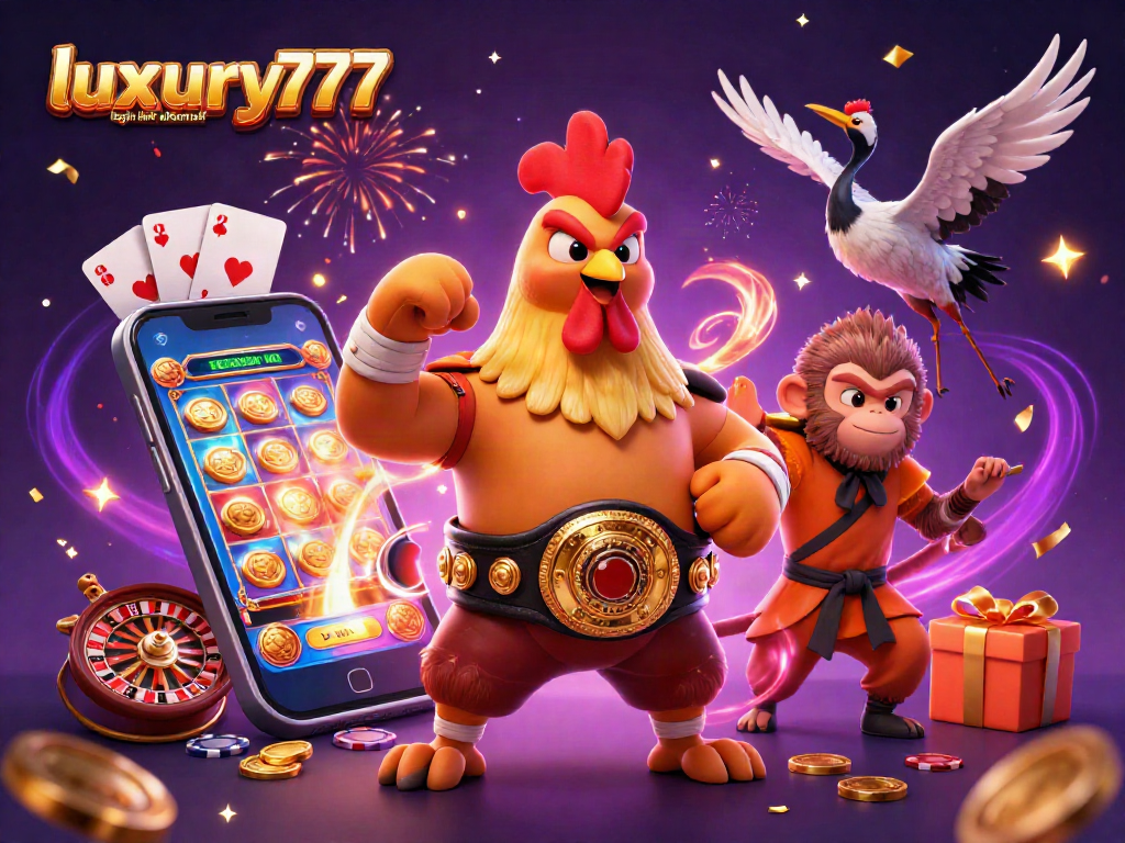 Login alternatif luxury777 untuk permainan kasino dengan karakter unik dan elemen perjudian yang menarik.
