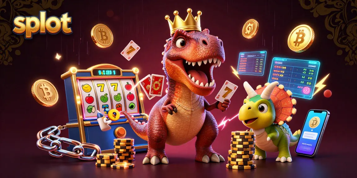 Engaging slot scene featuring friendly dinosaur characters and vibrant game elements.
