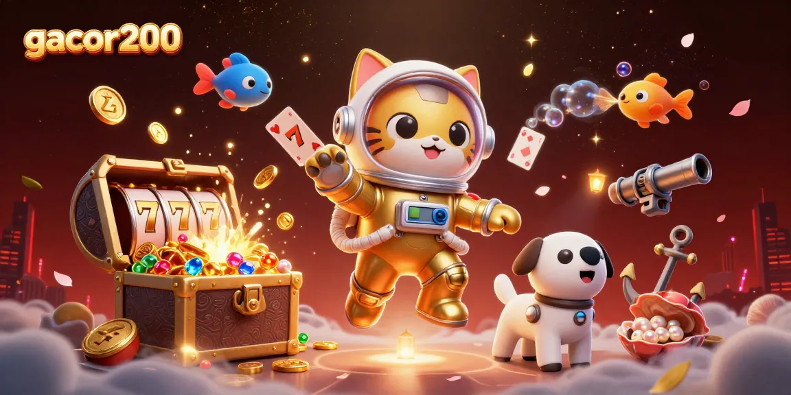 Join the excitement at gacor200 with a space-themed casino adventure filled with treasures and vibrant characters.