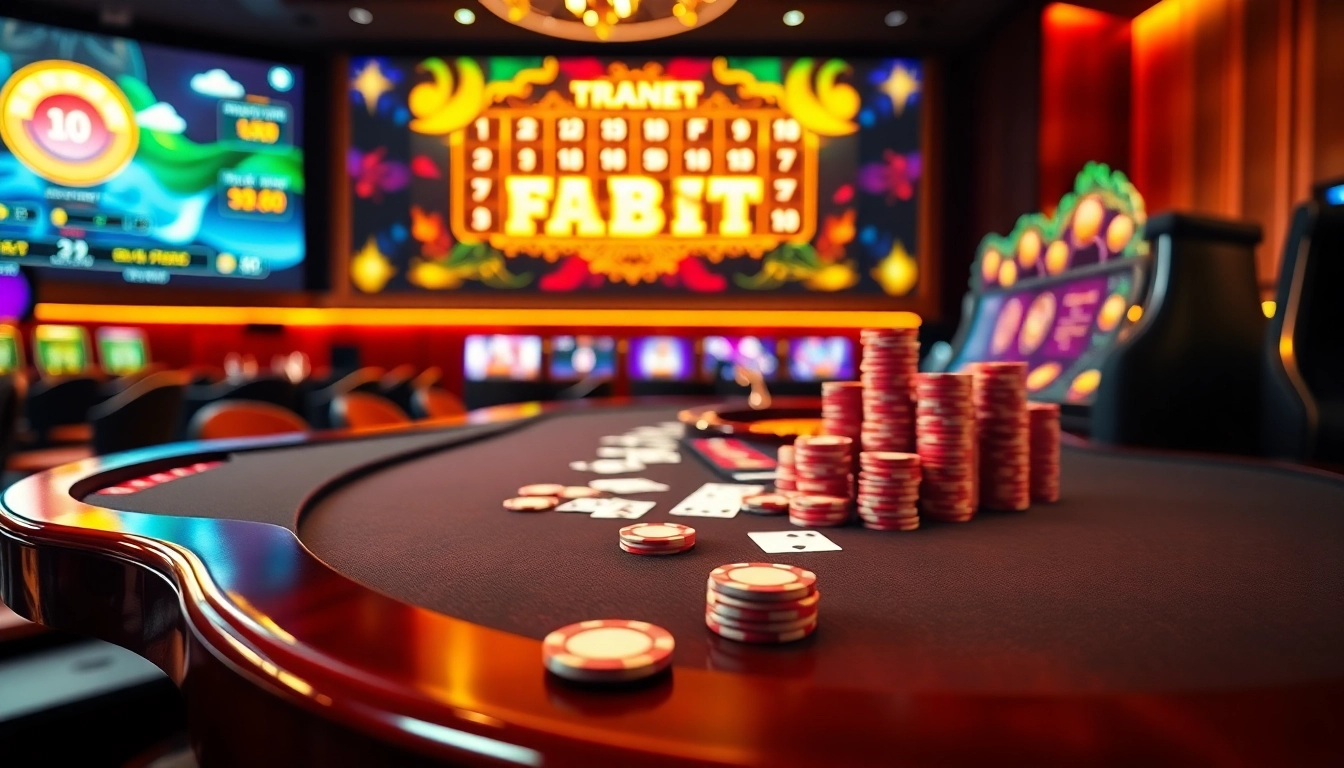Experience the excitement of TRANG CHỦ FEBET at a luxurious casino gaming scene.