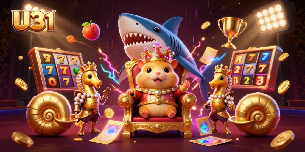 Experience U31's thrilling slots with exciting jackpot features and vibrant bonuses.