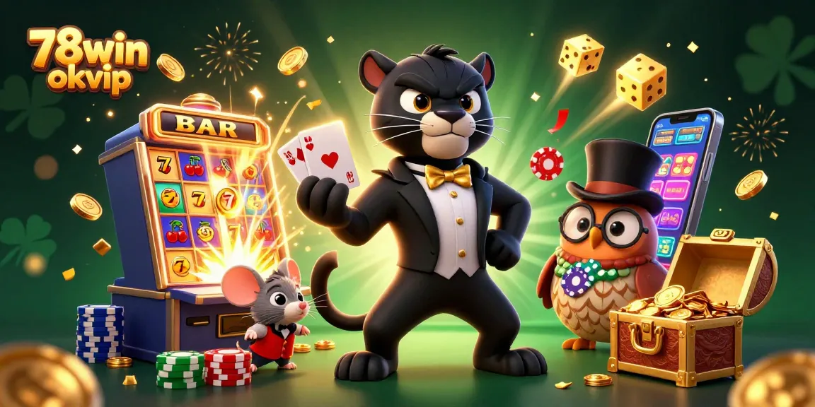 Experience thrilling gaming at 78win okvip with dynamic jackpot excitement and engaging characters.