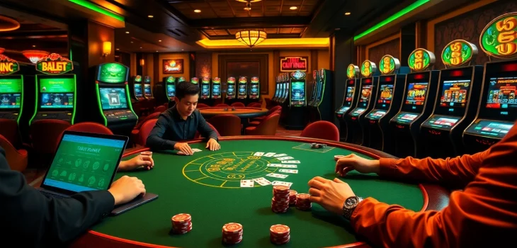Experience thrilling gameplay at trang chủ thabet with exciting poker action and glamorous casino vibes.