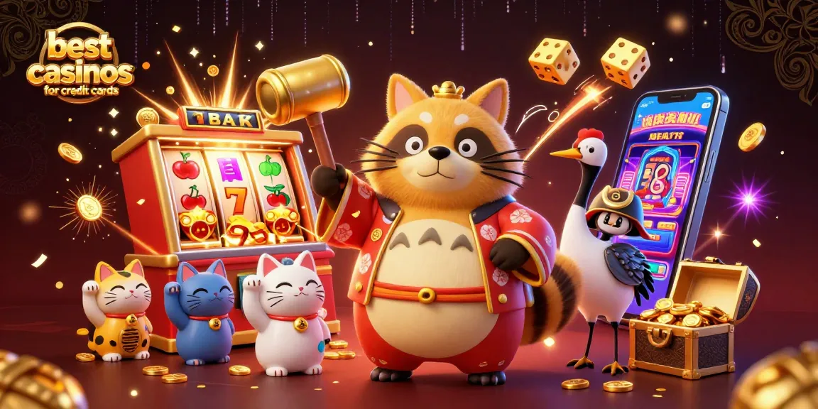 Play at the best online casinos for credit cards showcasing vibrant gaming action and dynamic rewards